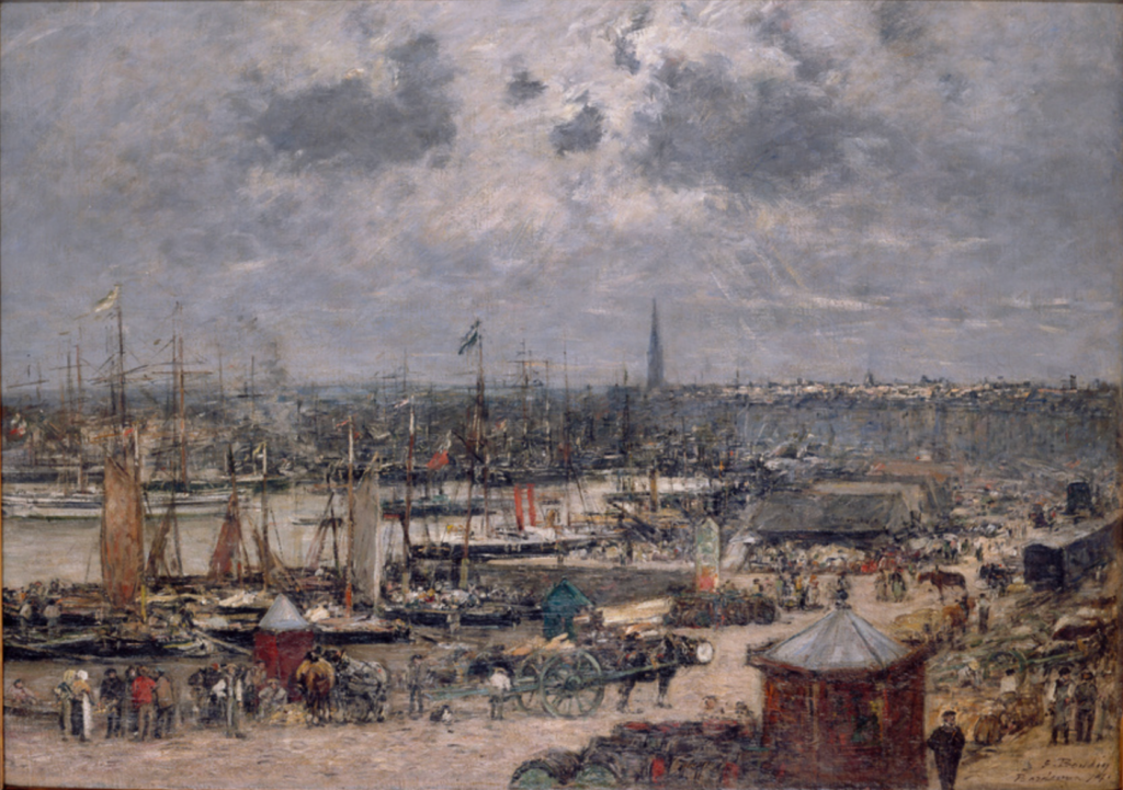 Global commodity markets and international trade at the historic Port of Bordeaux